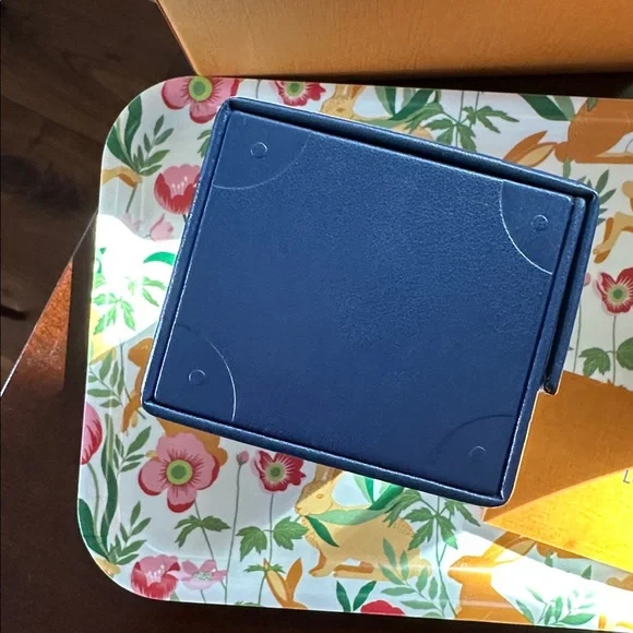 Louis Vuitton Blue Trunk Style Sunglass Case & gift box with  display picture 3